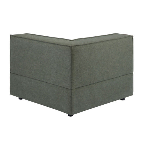 RUSSO UPHOLSTERED CORNER LOUNGE CHAIR