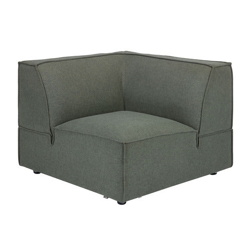 RUSSO UPHOLSTERED CORNER LOUNGE CHAIR