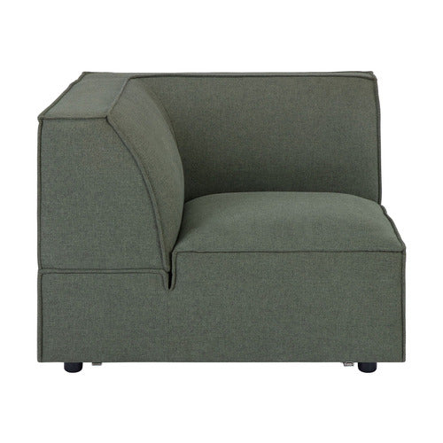 RUSSO UPHOLSTERED CORNER LOUNGE CHAIR