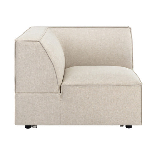 RUSSO UPHOLSTERED CORNER LOUNGE CHAIR