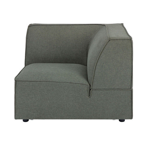 RUSSO UPHOLSTERED CORNER LOUNGE CHAIR