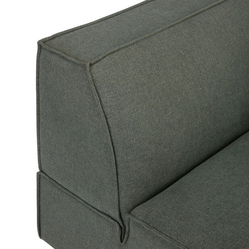 RUSSO UPHOLSTERED CORNER LOUNGE CHAIR