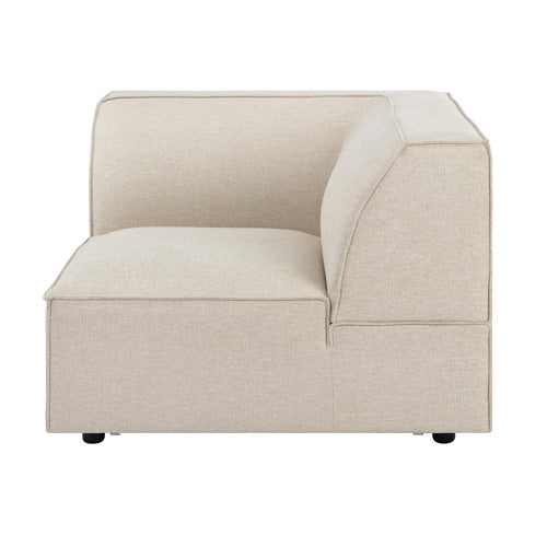 RUSSO UPHOLSTERED CORNER LOUNGE CHAIR