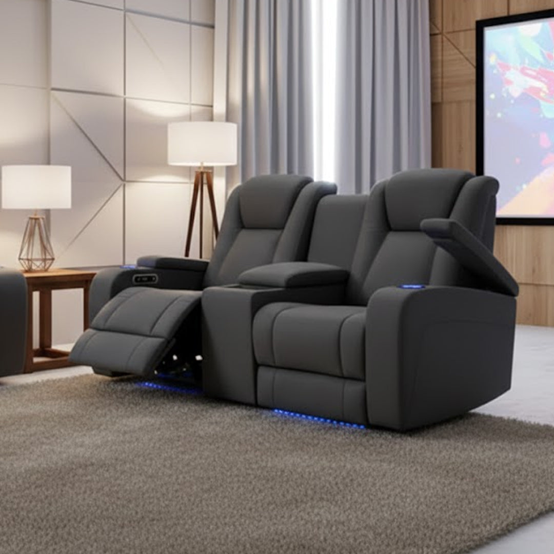 SENTINAL MK2 FABRIC 2 SEATER CHARCOAL