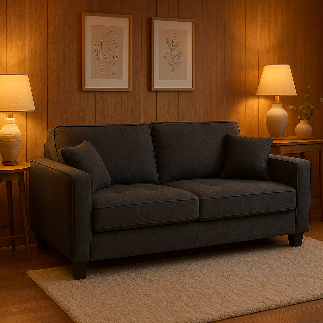SOUTHERN STYLERS QUINTUS 2 SEATER UPHOLSTERED SOFA