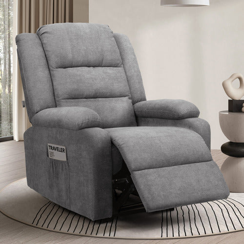LIVING FUSION SABRINA UPHOLSTERED RECLINER CHAIR