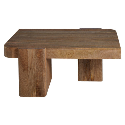 THE HOME COLLECTIVE SADIE MANGO WOOD COFFEE TABLE