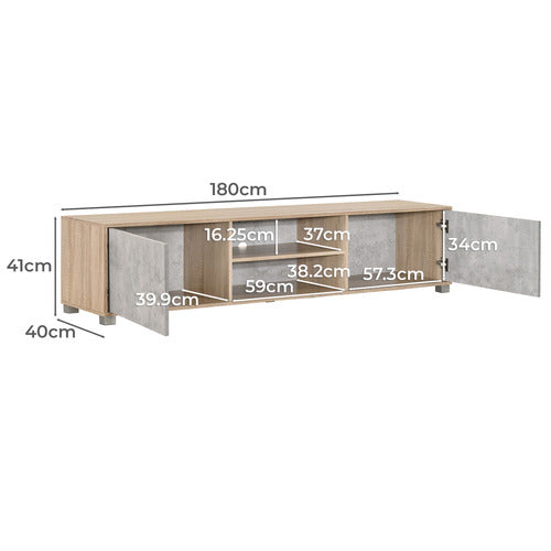 CORE LIVING SADLER 180CM ENTERTAINMENT UNIT