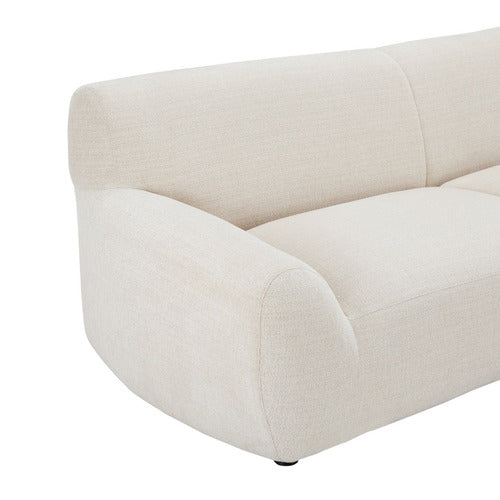 CORNER OFFICE SAIRA 3 SEATER UPHOLSTERED SOFA