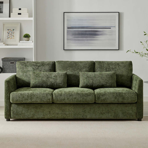 CORE LIVING SAULE 3 SEATER UPHOLSTERED SOFA