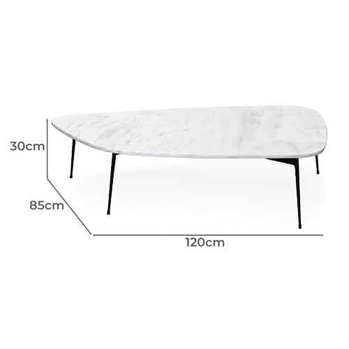 BROOKLYN AND BELLA SAVIA 120CM COFFEE TABLE