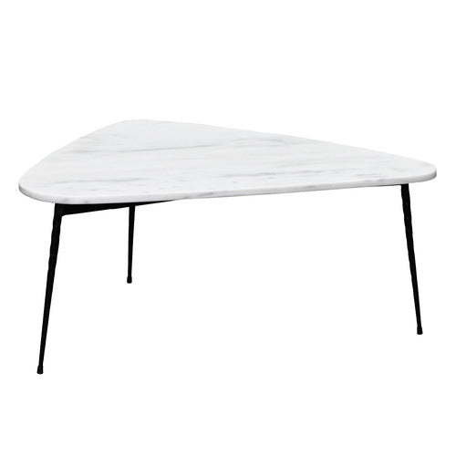 BROOKLYN AND BELLA SAVIA 84CM MARBLE COFFEE TABLE