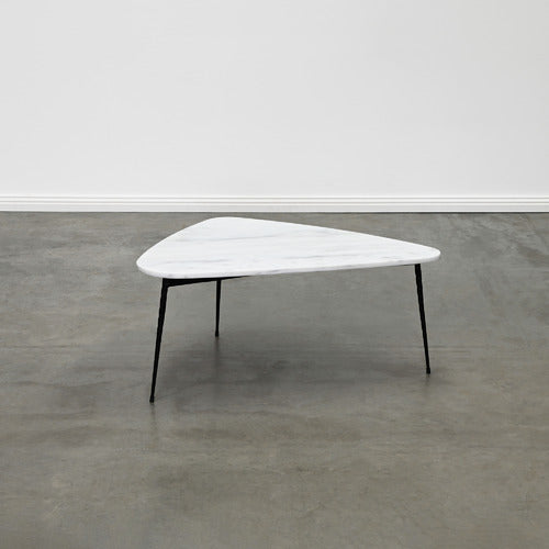 BROOKLYN AND BELLA SAVIA 84CM MARBLE COFFEE TABLE