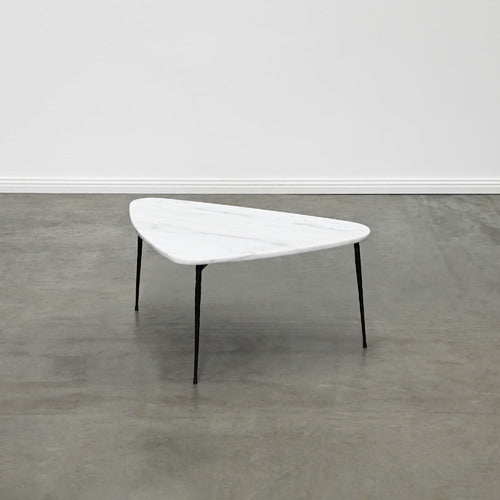 BROOKLYN AND BELLA SAVIA 84CM MARBLE COFFEE TABLE