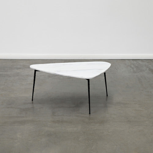 BROOKLYN AND BELLA SAVIA 84CM MARBLE COFFEE TABLE