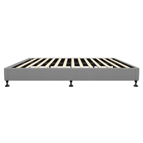 LIVING FUSION GREY SCHUBERT BED BASE