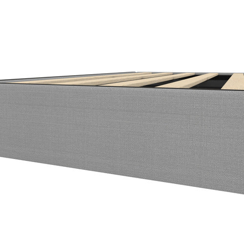 LIVING FUSION GREY SCHUBERT BED BASE
