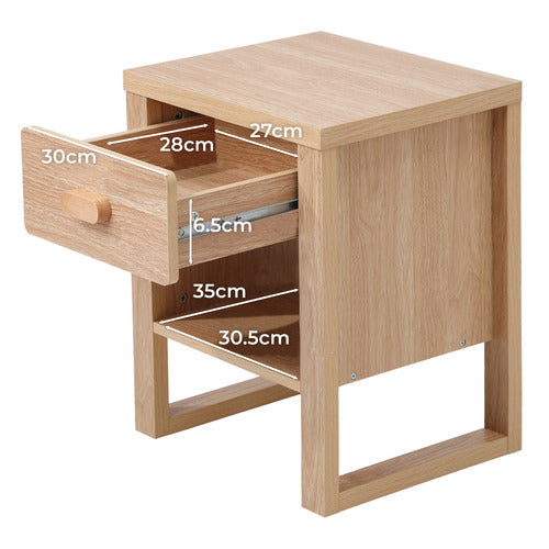 LIVING FUSION SELENE BEDSIDE TABLE