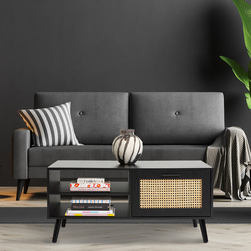 CHISWICK LIVING SENNA RATTAN COFFEE TABLE