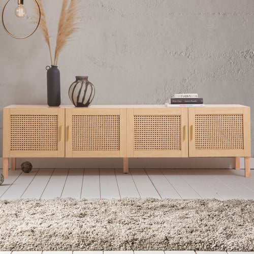 CHISWICK LIVING SENNA RATTAN ENTERTAINMENT UNIT