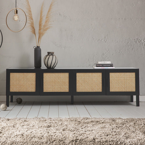 CHISWICK LIVING SENNA RATTAN ENTERTAINMENT UNIT