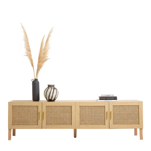 CHISWICK LIVING SENNA RATTAN ENTERTAINMENT UNIT