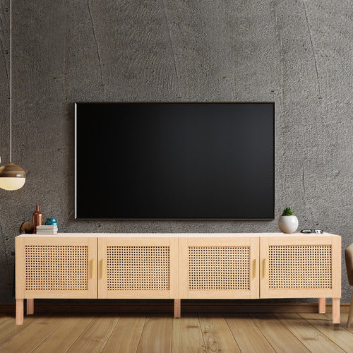 CHISWICK LIVING SENNA RATTAN ENTERTAINMENT UNIT