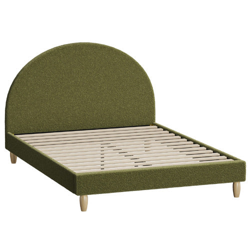 LIVING FUSION SERAPHINE BOUCLE BED