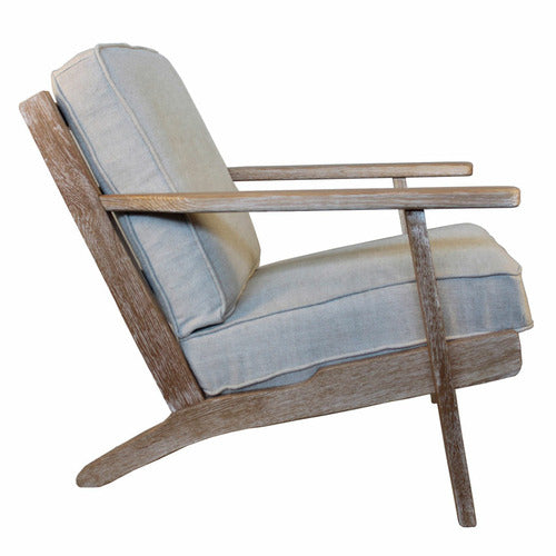 NATURALLY PROVINICIAL SHAN OAK WOOD ARMCHAIR