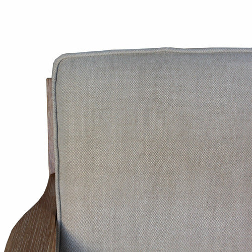 NATURALLY PROVINICIAL SHAN OAK WOOD ARMCHAIR