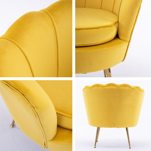 LETITIA LANE SHANAYA VELVET ARMCHAIR