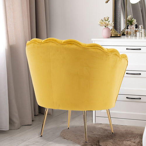 LETITIA LANE SHANAYA VELVET ARMCHAIR