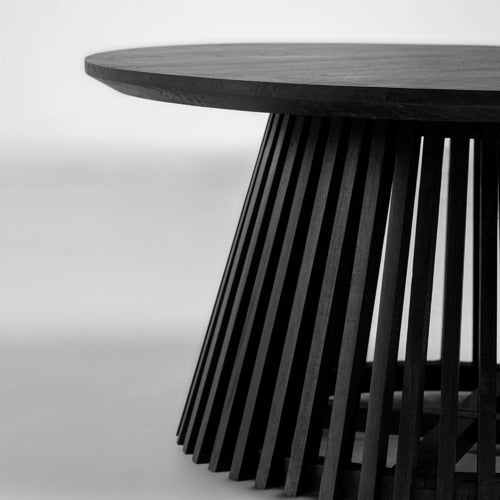LINEA FURNITURE DARLA ROUND WOODEN COFFEE TABLE