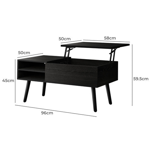 HOXTON ROOM SHEENAN LIFT UP COFFEE TABLE