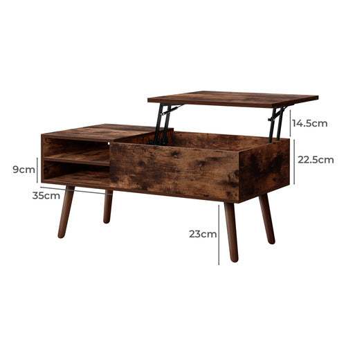 HOXTON ROOM SHEENAN LIFT UP COFFEE TABLE