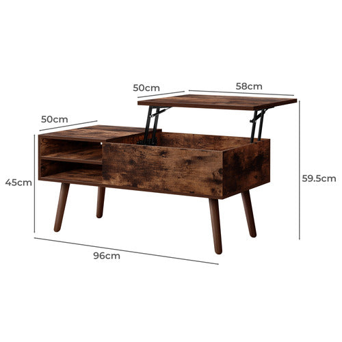 HOXTON ROOM SHEENAN LIFT UP COFFEE TABLE