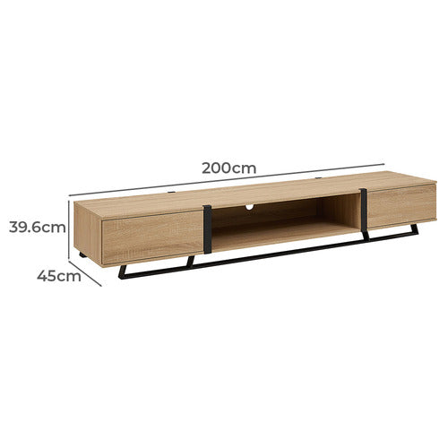 MONUMENT FURNITURE ATHENA 2 DRAWER TV UNIT
