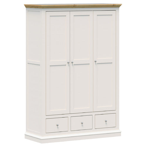 CAPE FURNITURE AREND 3 DOOR 3 DRAWER WARDROBE