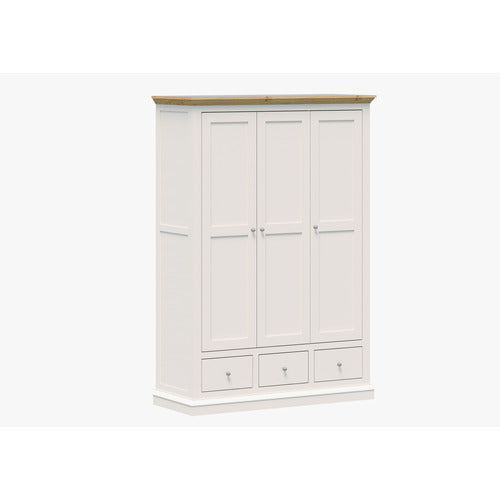 CAPE FURNITURE AREND 3 DOOR 3 DRAWER WARDROBE