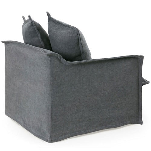 HYDE PARK HOME CUMULUS COTTON SLIPCOVER ARMCHAIR