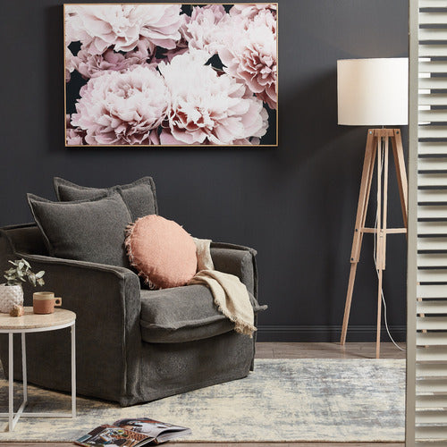 HYDE PARK HOME CUMULUS COTTON SLIPCOVER ARMCHAIR