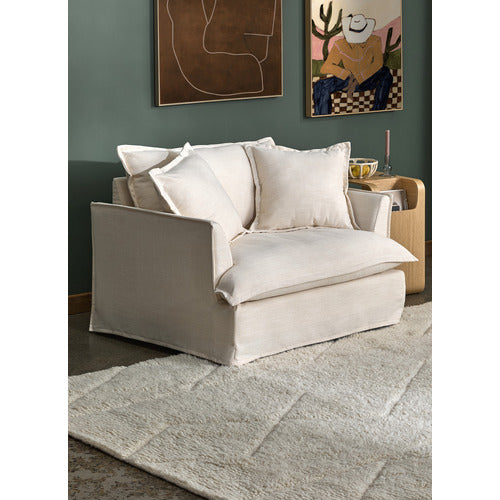 SOFTY PREMIUM OVERSIZED SIIPCOVER ARMCHAIR