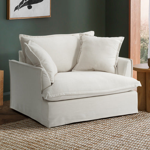 SOFTY PREMIUM OVERSIZED SIIPCOVER ARMCHAIR