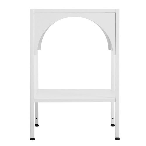 MADDISON LANE SOLANA ALUMINIUM BEDSIDE TABLE