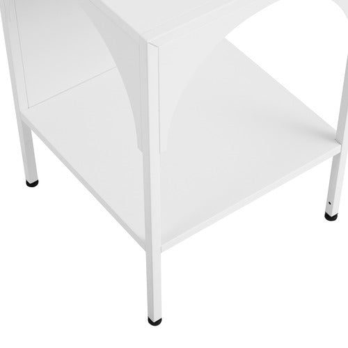 MADDISON LANE SOLANA ALUMINIUM BEDSIDE TABLE