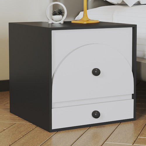AROYA HOME SOLARA 2 DRAWER BEDSIDE TABLE