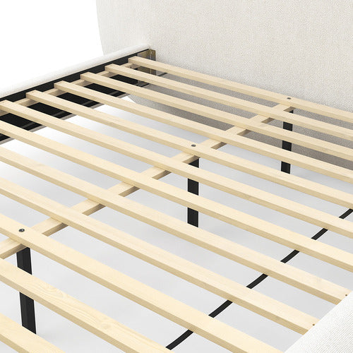 CONTINENTAL DESIGNS SOMNERA UPHOLSTERED QUEEN BED