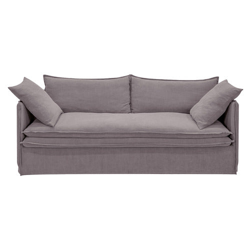 REXINGTON HOME SOREN 3 SEATER COTTON & LINEN SOFA