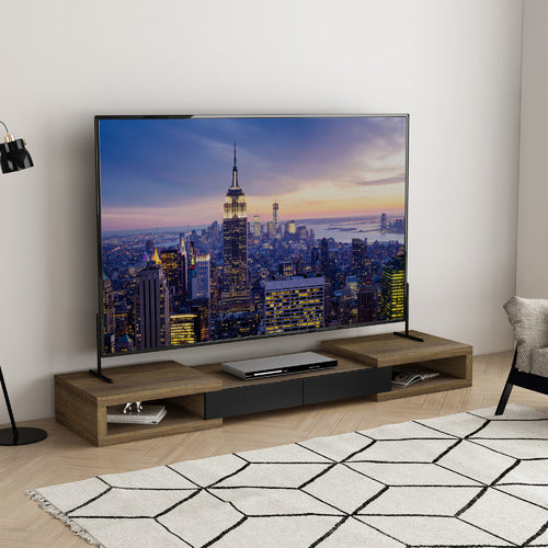 MONUMENT FURNITURE 250CM SPLIT EXPANDABLE TV UNIT