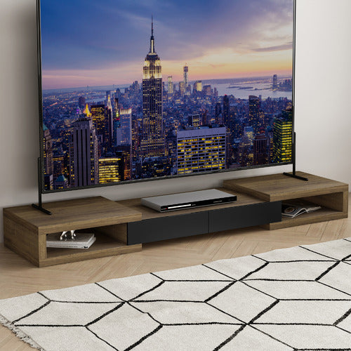 MONUMENT FURNITURE 250CM SPLIT EXPANDABLE TV UNIT
